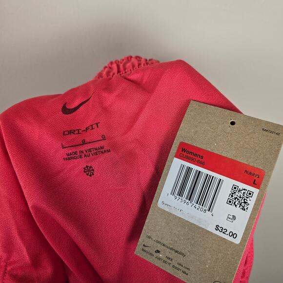 Nike Tempo Brief-Lined Running Shorts Size L Aster Pink Heather CU8890-666 - Picture 3 of 4